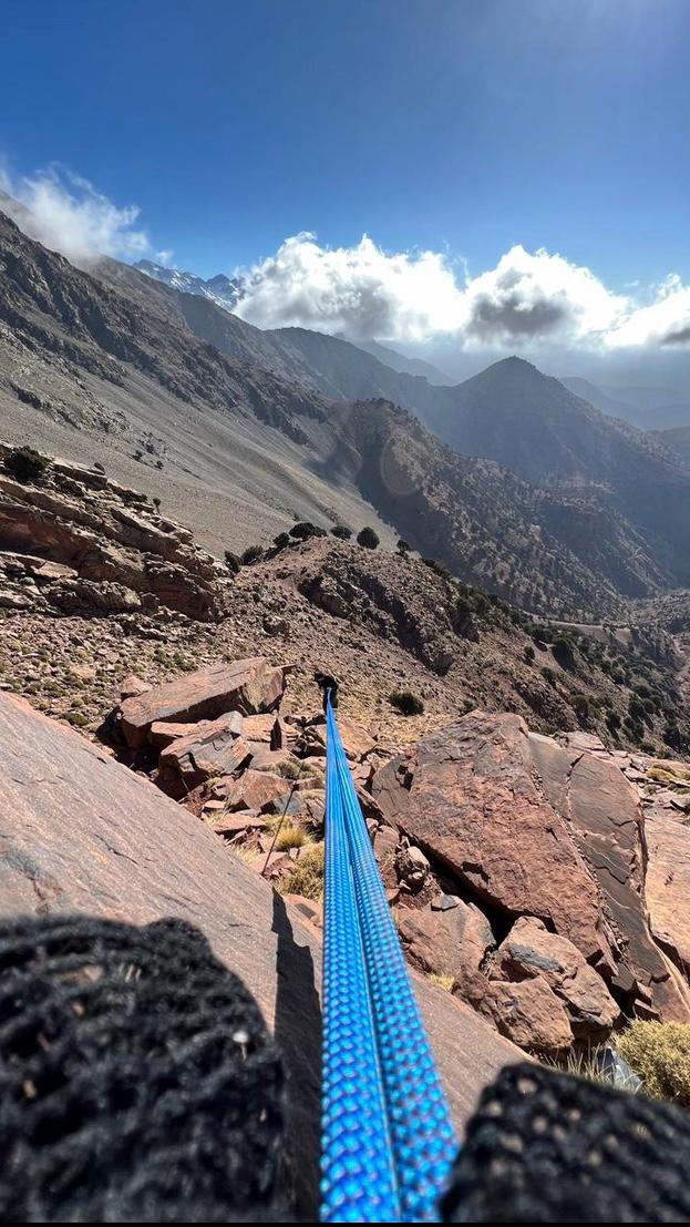 Escalade en montagne